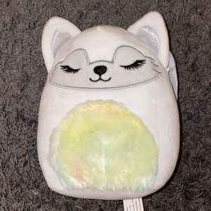 SOLD Squishmallows Gracelynn white fox 7 inch